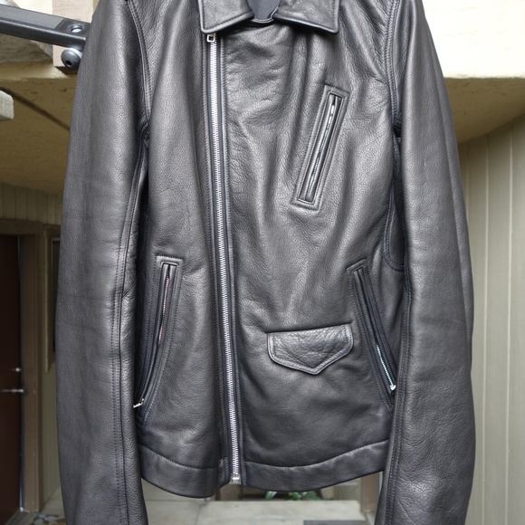 Rick Owens 2014 Stooges Heavy Calf Leather Jacket LCW - Picture 6 of 15